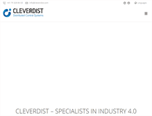 Tablet Screenshot of cleverdist.com